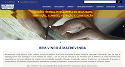 Desktop Screenshot of macrovenda.com.br